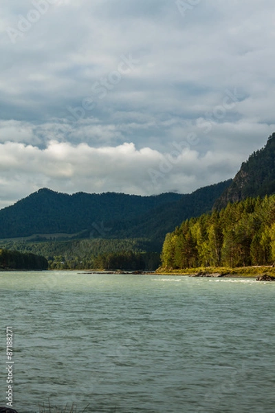 Fototapeta Katun river
