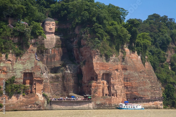 Fototapeta 楽山大仏
