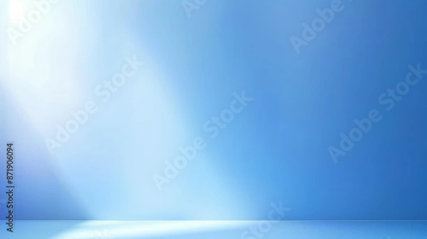 Fototapeta 青のグラデーションの背景