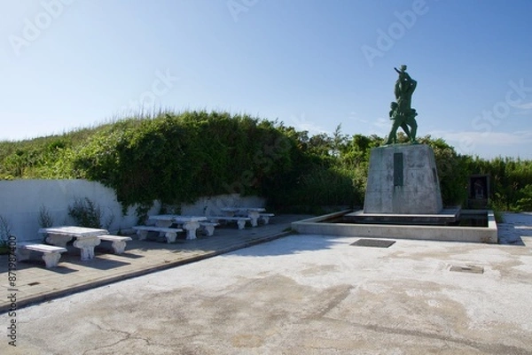 Fototapeta 城ヶ島　城ヶ島公園の春の風景
