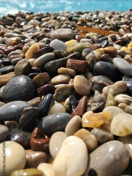 Obraz pebbles on the beach