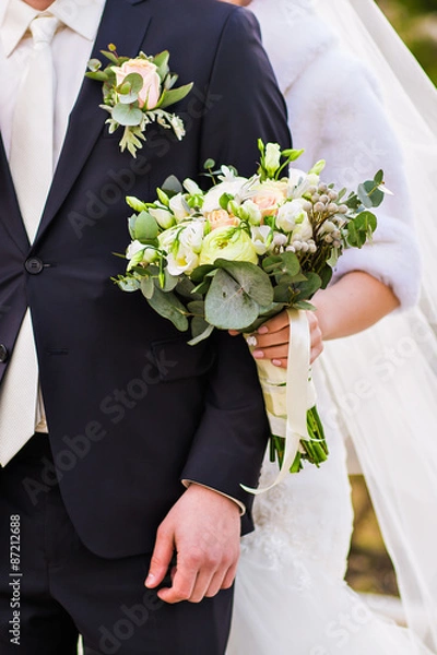 Obraz wedding bouquet