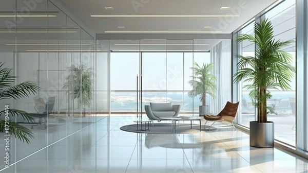 Obraz modern office interior