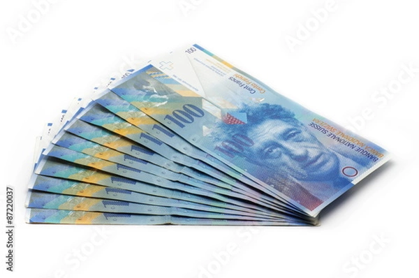 Obraz 10x 100 CHF Tickets - 1000 CHF