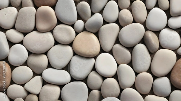 Fototapeta natural stone pebbles background