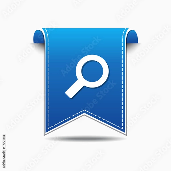 Obraz Search blue Vector Icon Design