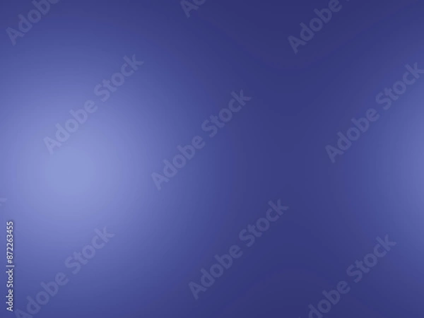 Fototapeta 青紫色のグラデーション。光沢のある抽象的背景。CG。