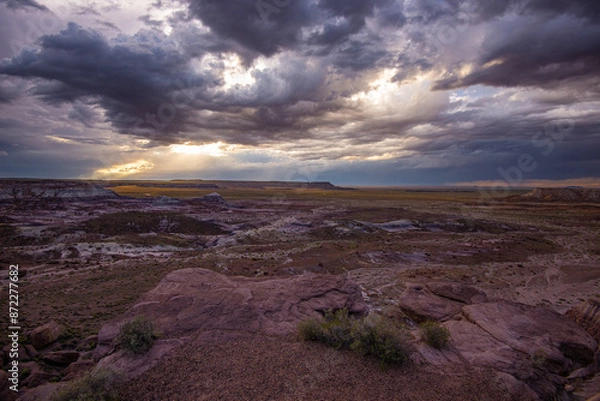 Obraz Stormy Desert Skies
