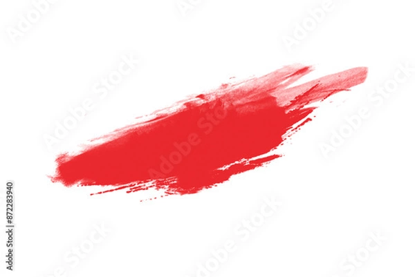 Fototapeta red paint splashes