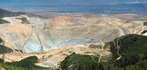 Fototapeta Open Pit Mine