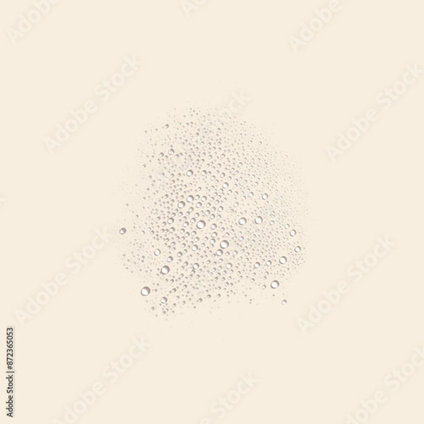 Obraz bubbles on white background