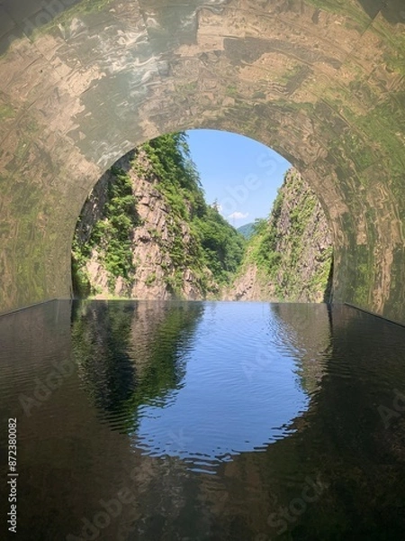 Obraz old bridge over the river