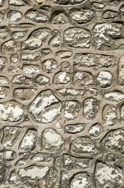 Fototapeta Old stone wall closeup
