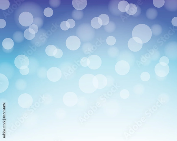 Obraz bokeh background blue