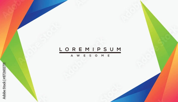 Obraz abstrac background colorful