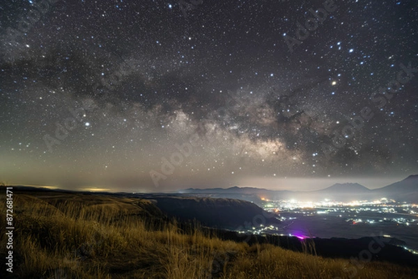 Obraz 熊本-【阿蘇の星々】