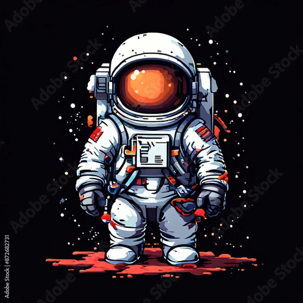 Fototapeta astronaut in space