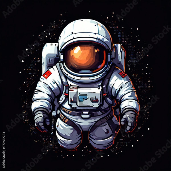 Fototapeta astronaut in space