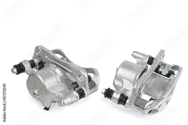 Obraz Zaciski hamulca auto