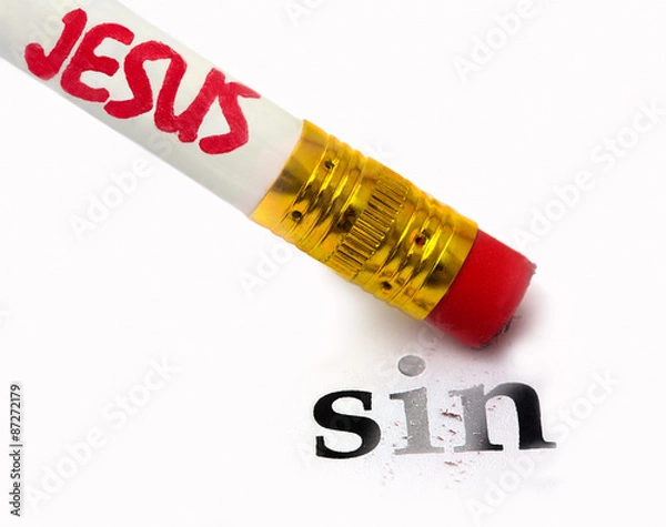 Obraz Jesus erases sin