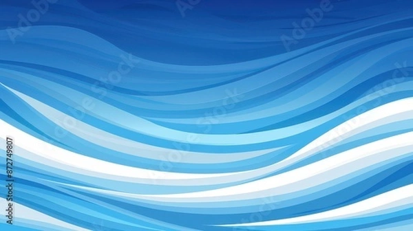 Fototapeta Abstract sky blue background with calming hues.