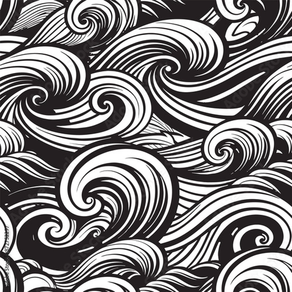 Fototapeta Vector Wave Vector Illustration