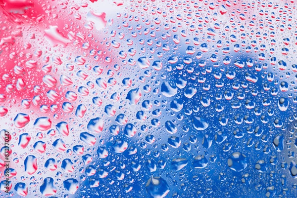 Obraz ガラスに着いた水滴