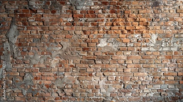 Fototapeta Textured brick wall background