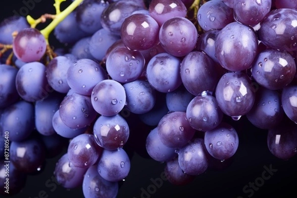Obraz Sophisticated minimalist grape abstract background ideal for elegant design projects