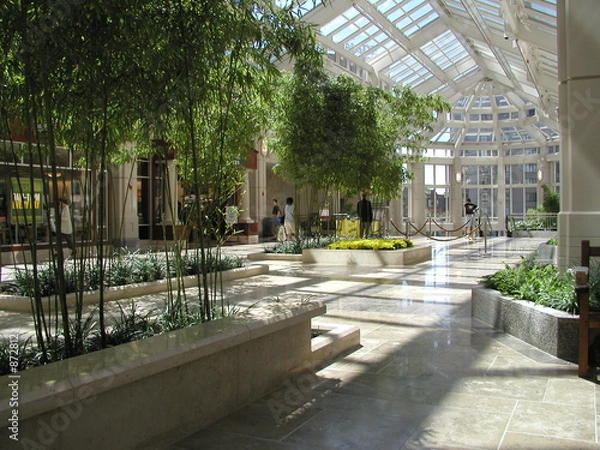 Obraz a day at the mall