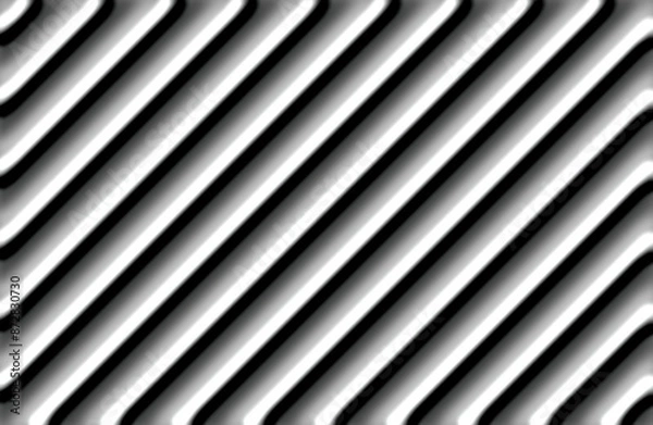 Fototapeta Abstract black diagonal shadow line pattern seamless background