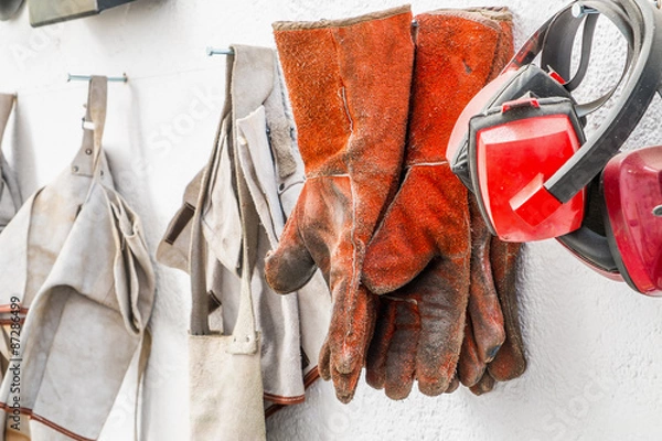 Obraz Welding clothes