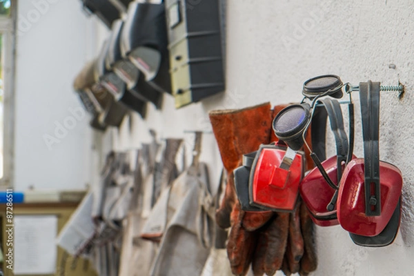 Obraz Welding clothes