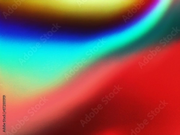 Obraz abstract colorful background image liquid waves texture with blue ,red ,dark and orange colors 