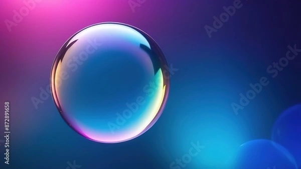 Fototapeta abstract background with bubbles