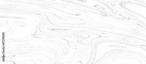 Fototapeta Abstract Pattern white and gray marble texture and background. Liquify Swirl black and gray color art. acrylic pours liquid marble surface design.	