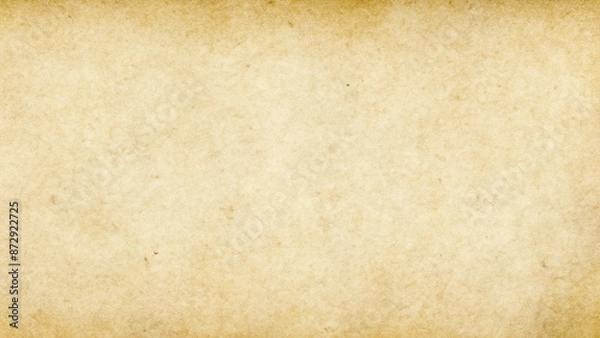 Fototapeta Antique parchment paper texture with a weathered, vintage look, perfect for backgrounds and creative design projects
