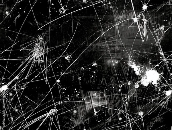 Fototapeta Seamless Scratch Grunge Roughness Map Texture Tiled