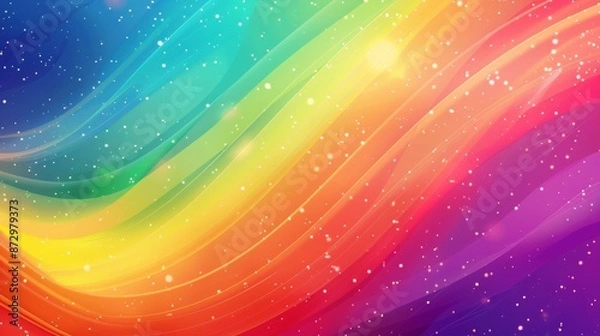 Obraz abstract rainbow color background , lgbt concept