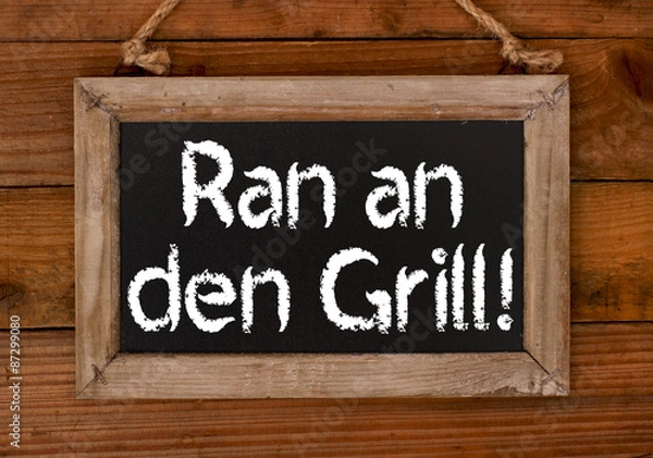 Obraz Ran an den Grill !