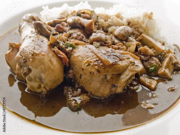 Fototapeta Coq au vin