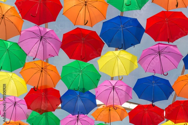 Fototapeta Umbrellas