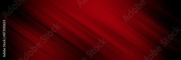 Fototapeta abstract red and black are light pattern with the gradient is the with floor wall metal texture soft tech diagonal background black dark sleek clean modern.