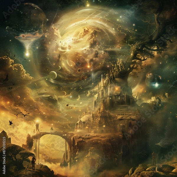 Fototapeta the alien planet