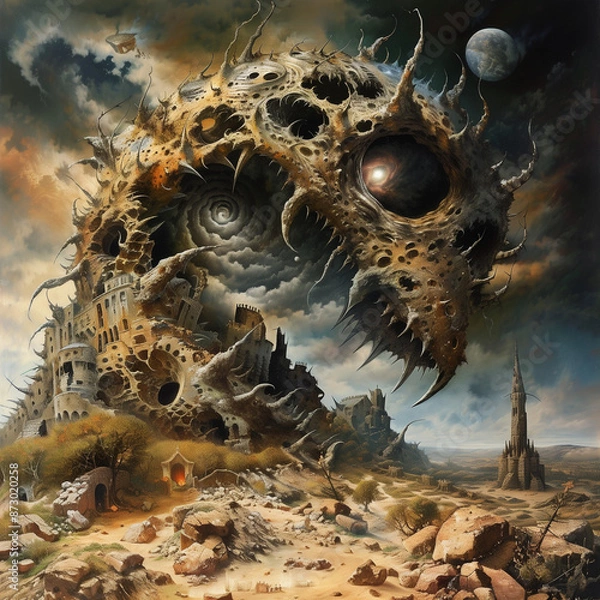 Fototapeta the alien planet