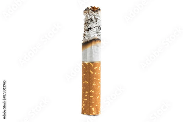 Fototapeta Cigarette isolated on transparent background