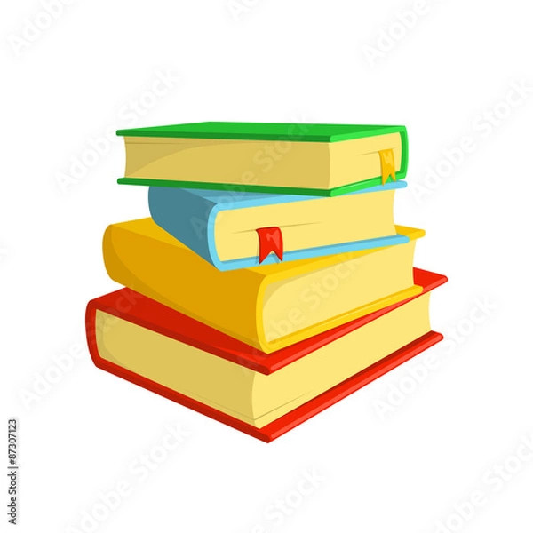 Fototapeta Stack of books.