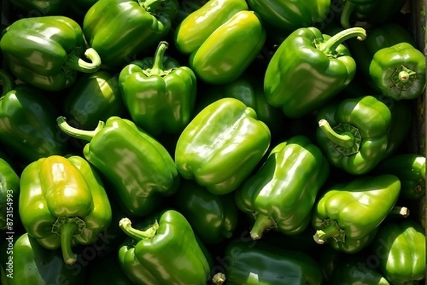 Fototapeta Grüne Paprika