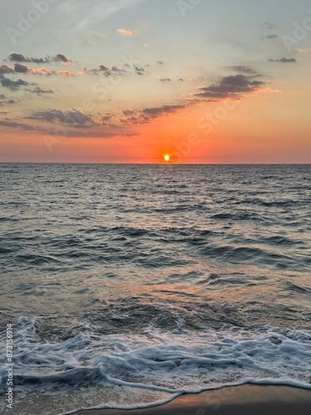 Obraz sunset over the sea