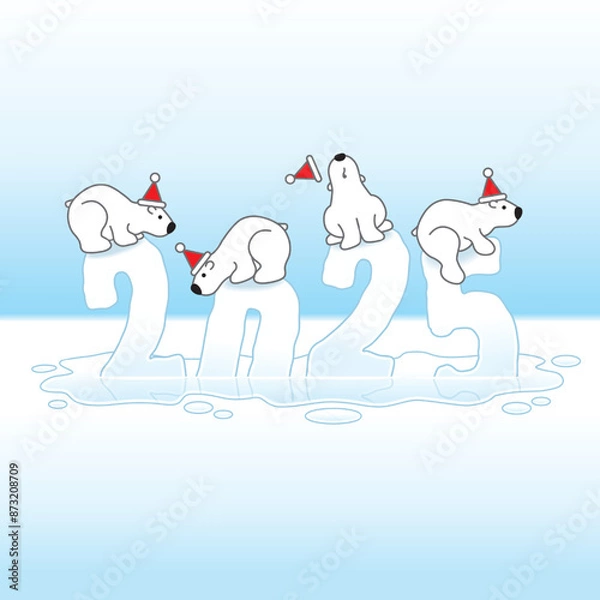 Obraz 2025_Santa_Polar Bears_6